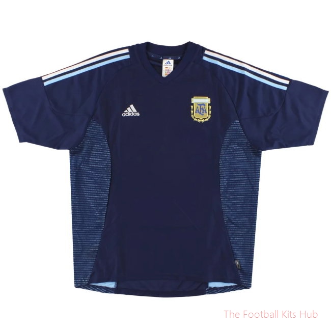 Argentina 2002-04 Away Shirt ((Excellent) XL) (MESSI 10)