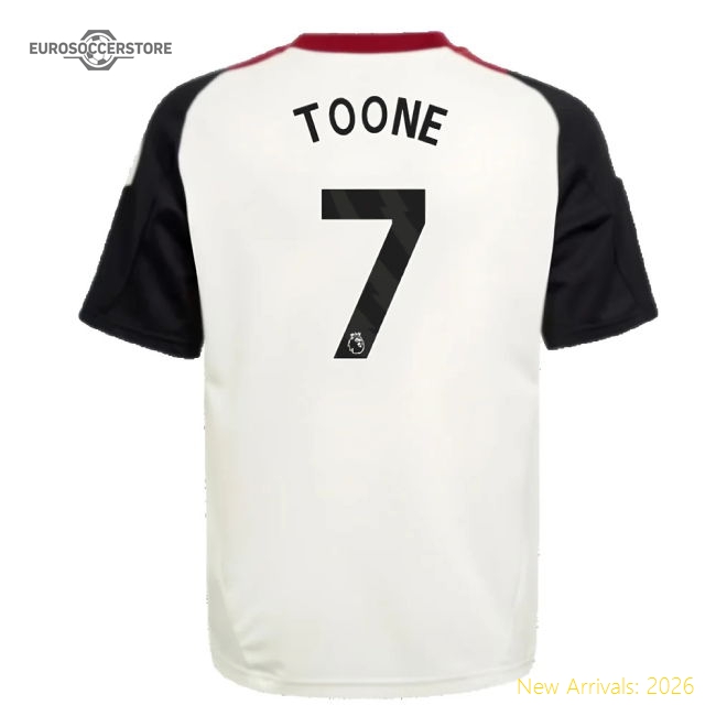 Non-toxic Kids Man Utd Toone Jersey 2024-2025 Quick-dry