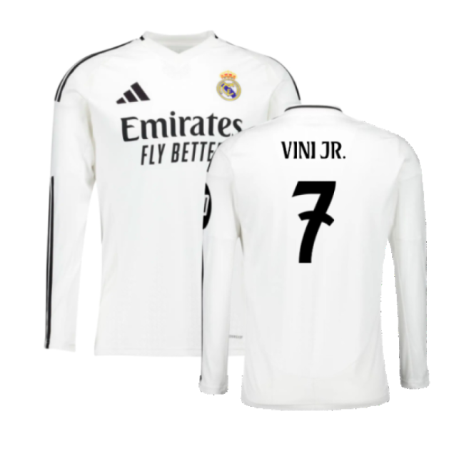 2024-2025 Real Madrid Home Shirt - Official Game Day - Elite, Jersey