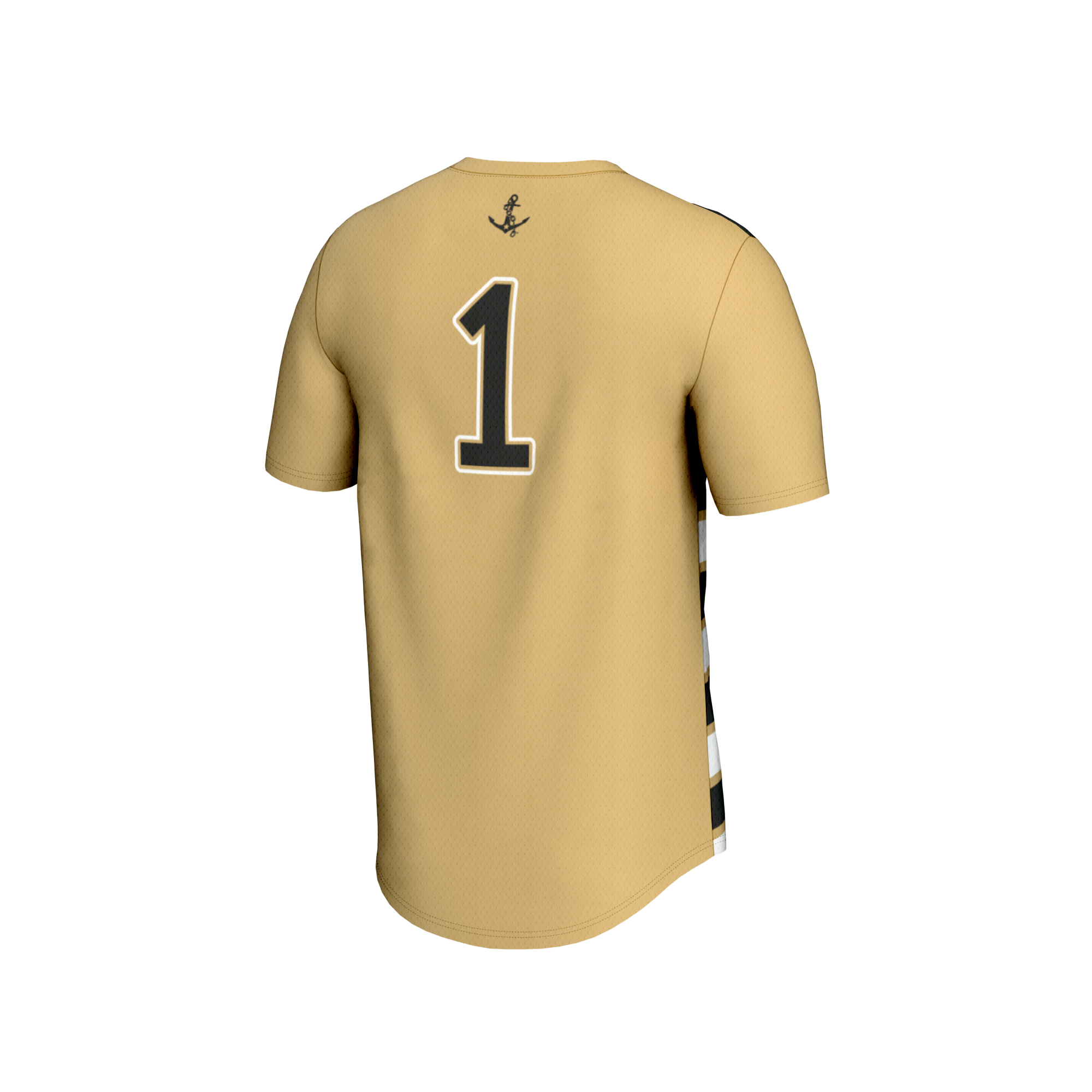 [SJH] Vanderbilt Commodores GameDay Greats Unisex Lightweight Soccer Fashion Jersey - Gold