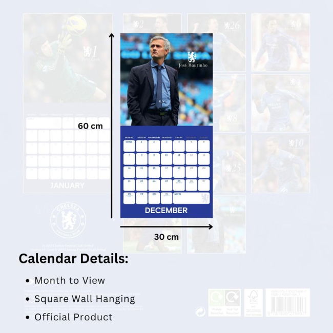 Chelsea Club Team Exclusive Design Home Exclusive Kit (Calendar 2026)