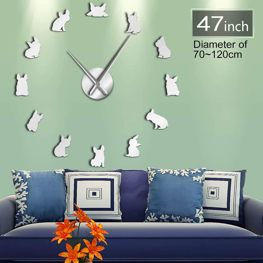 French Bulldog The Frenchie Clock (ws77) Cute Frenchie Essential