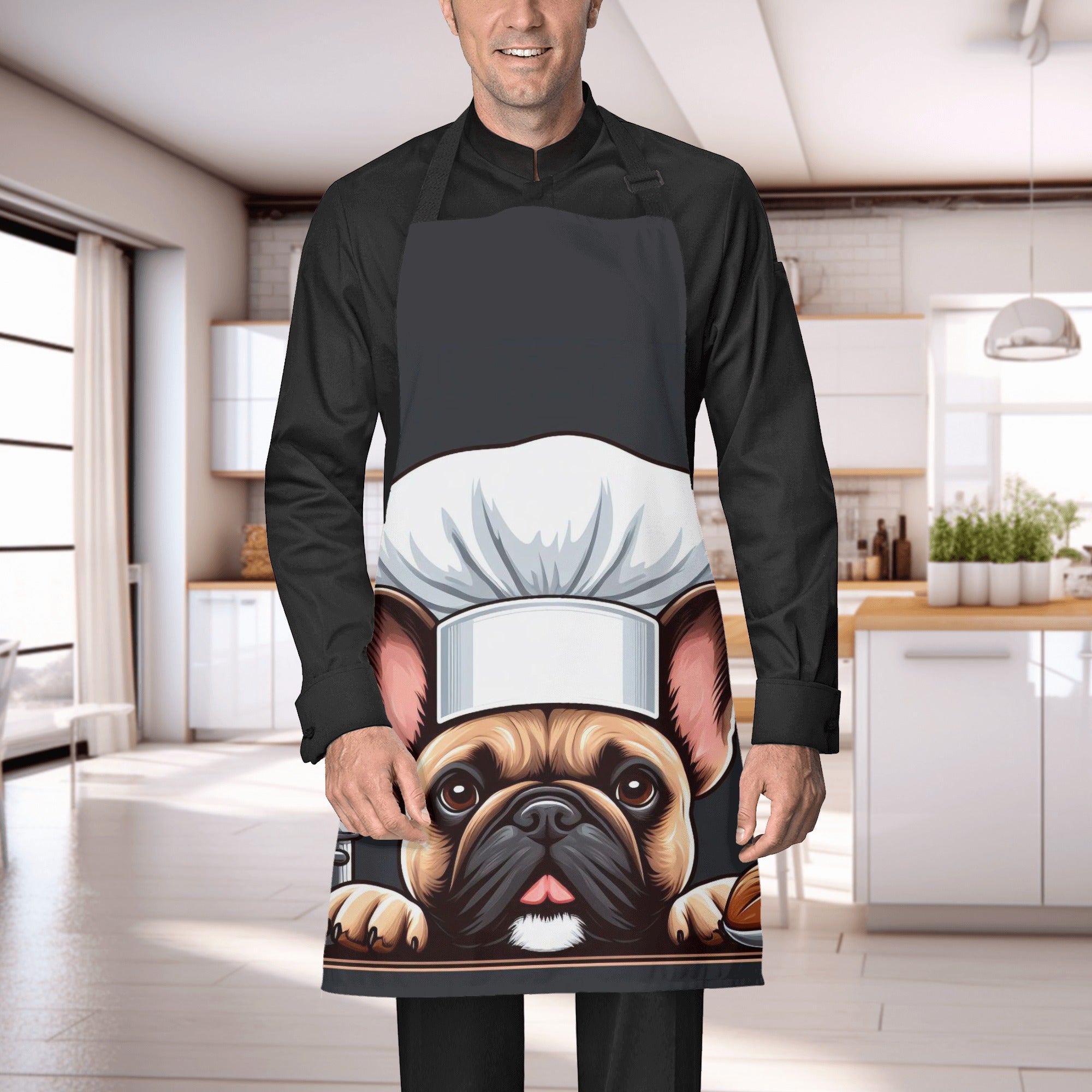 French Bulldog Leo Apron Cute Frenchie Essential