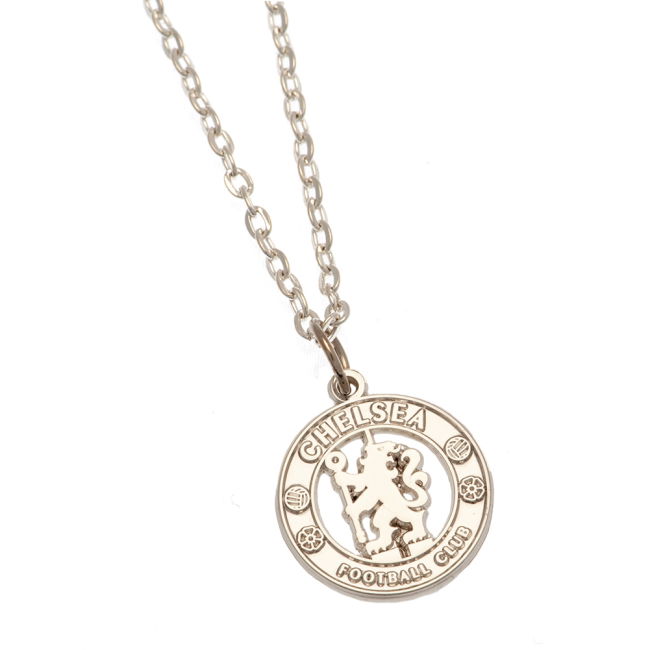 soccer jersey Chelsea FC Silver Plated Boxed Pendant CR