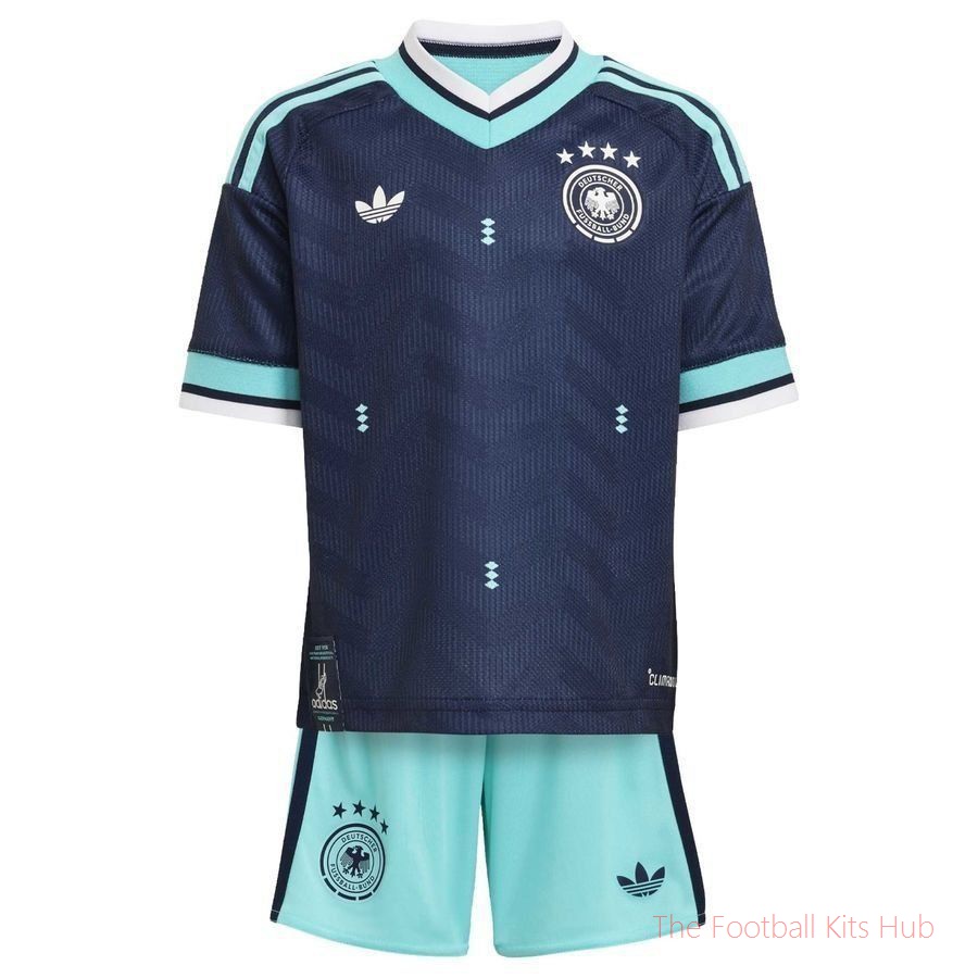 Germany Away Shirt World Cup 2026 Mini-Kit Kids