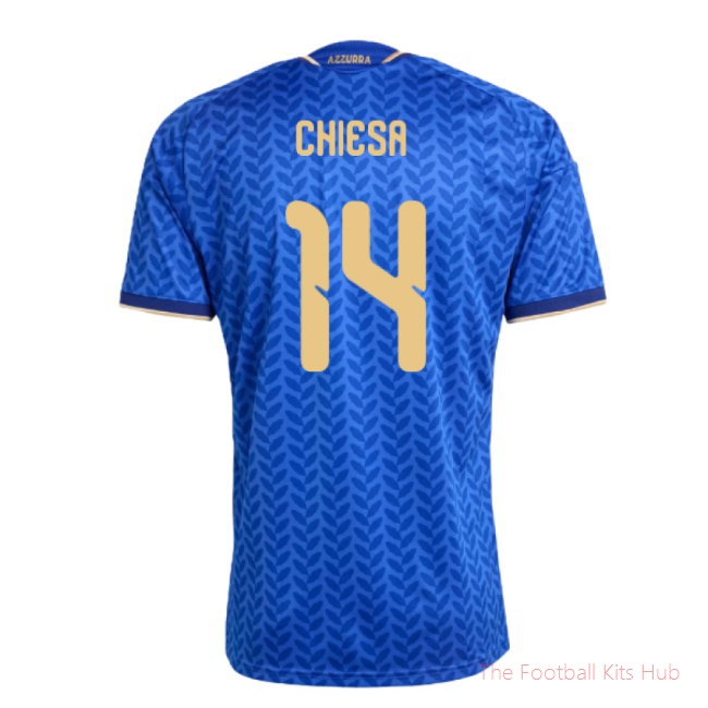2026-2027 Italy Home Shirt (Chiesa 14)