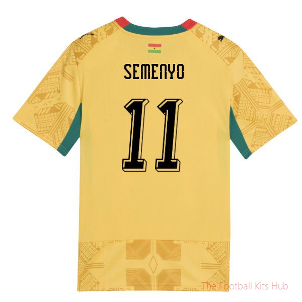 2026-2027 Ghana Away Shirt (Kids) (Semenyo 11)