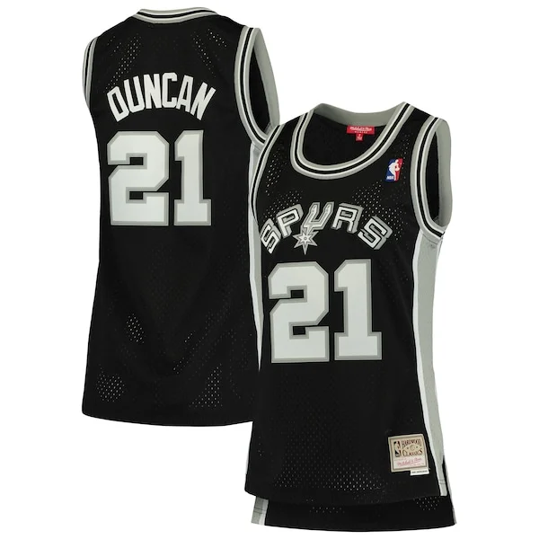 Tim Duncan SAS Swingman Jersey - vintage exclusive - Black sports
