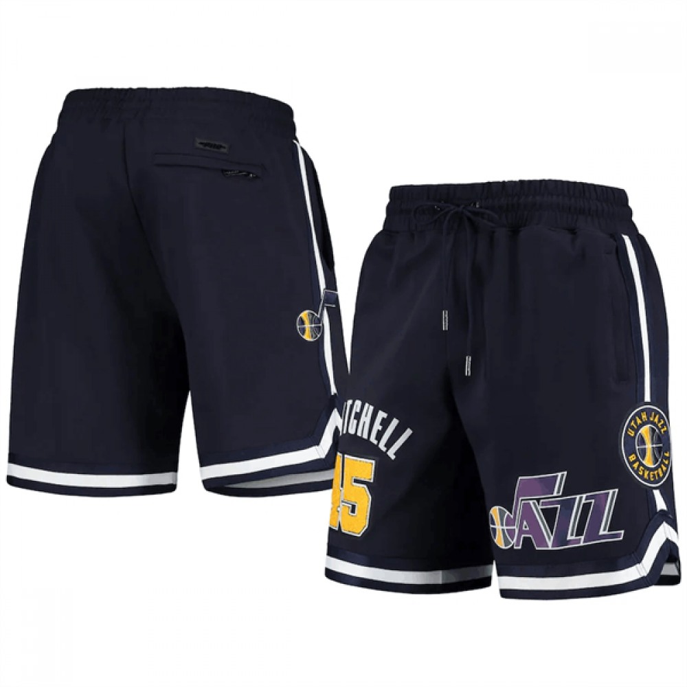 Cost-Effective Men's Jazz #45 Donovan Black Basketball Jersey