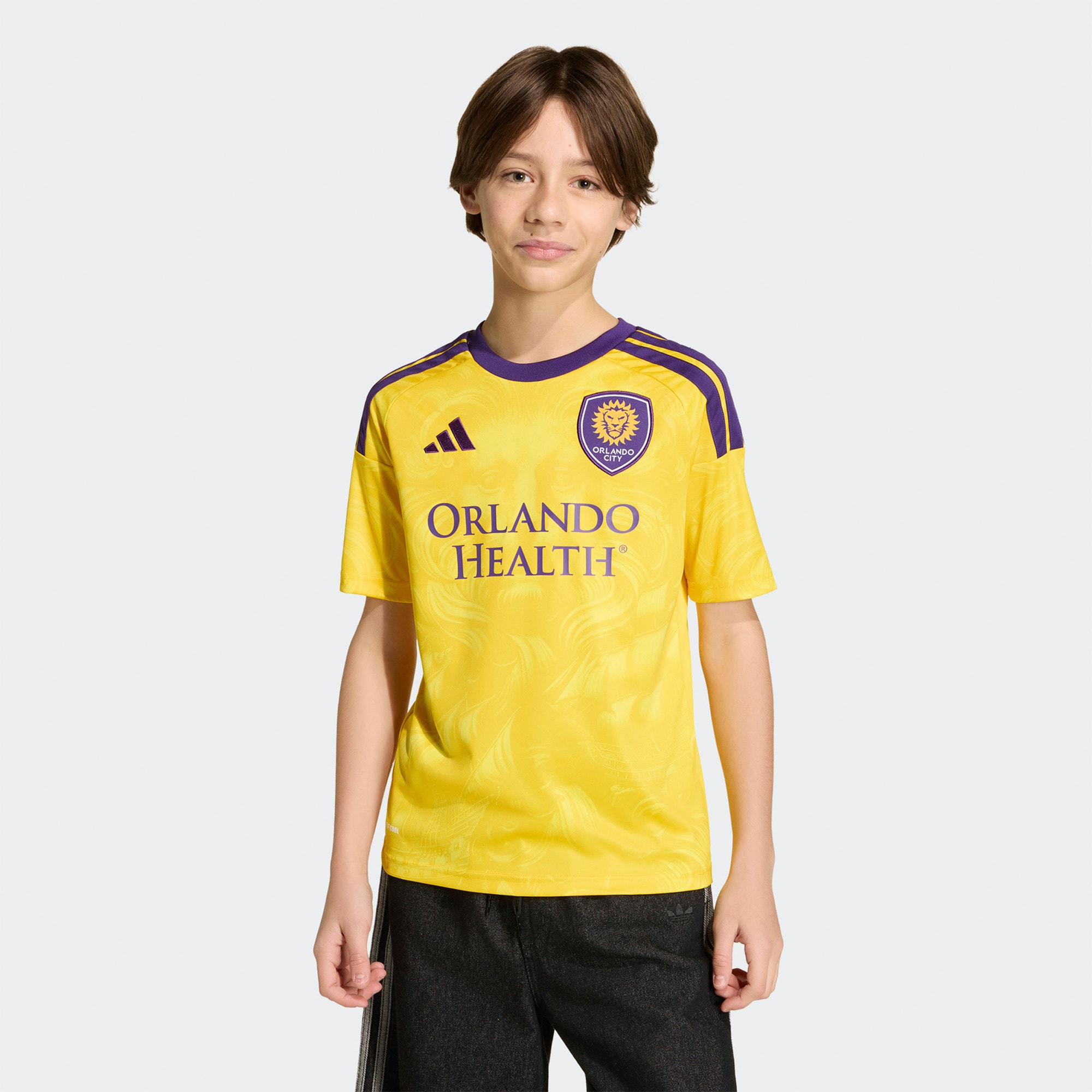 [LK] Orlando City SC Youth 2026 Sunken Treasure Kit Replica Jersey - Gold