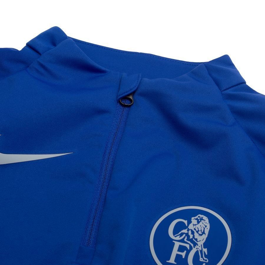 Chelsea SF Strike Drill 3rd Training Shirt | Game Royal/Field Silver Kids Lightweight Feel