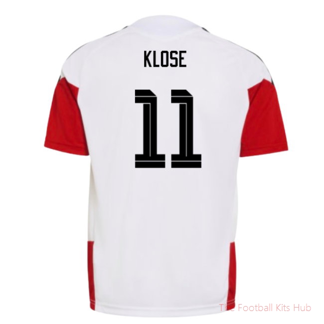 [LK] 2026/27 Germany Training Jersey (White) - Kids (Klose 11)