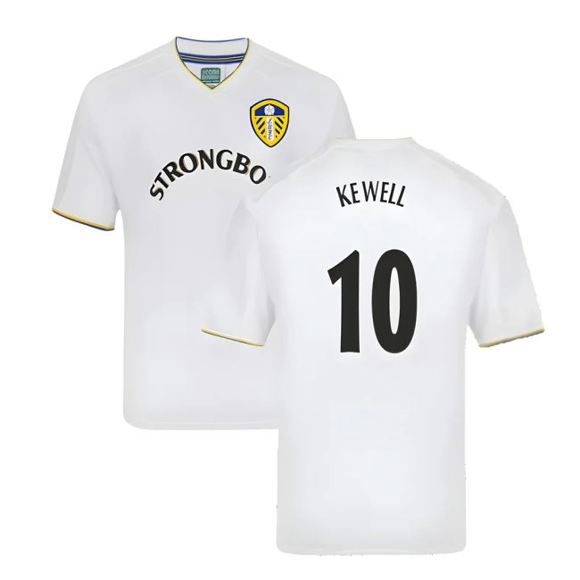 Premium-Quality Leeds Leeds United 2001 Retro Shirt (KEWELL 10)