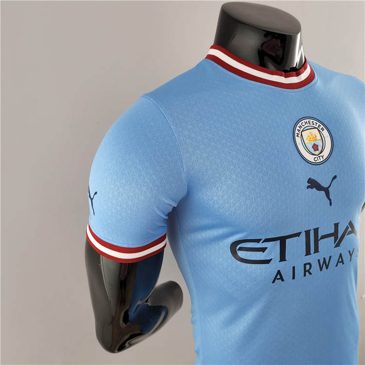 Quick Dry Man City Manchester City 2223 Home Shirt Authentic Version