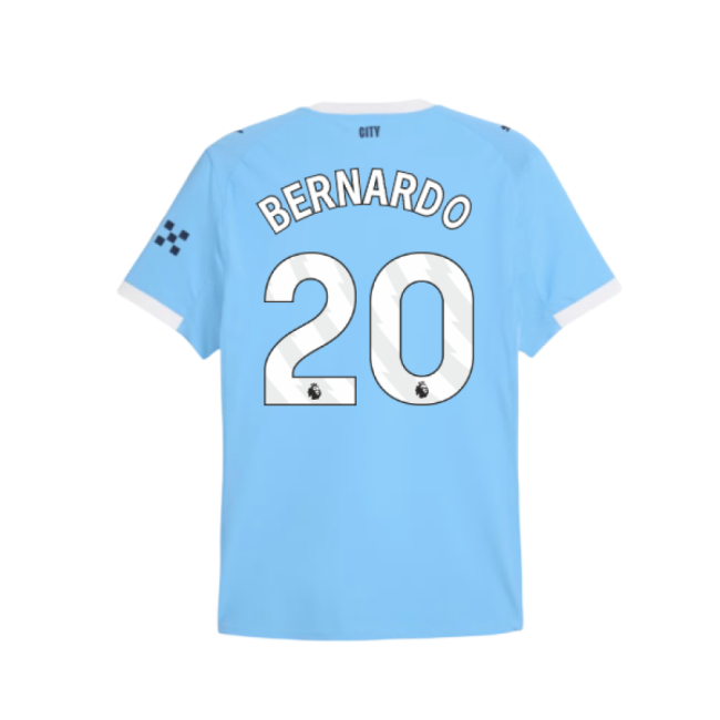 Top Tier Licensed Football Man City Authentic Home Shirt Bernardo ...