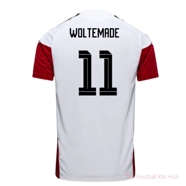 2026-2027 Germany Training Jersey (White) (Woltemade 11)