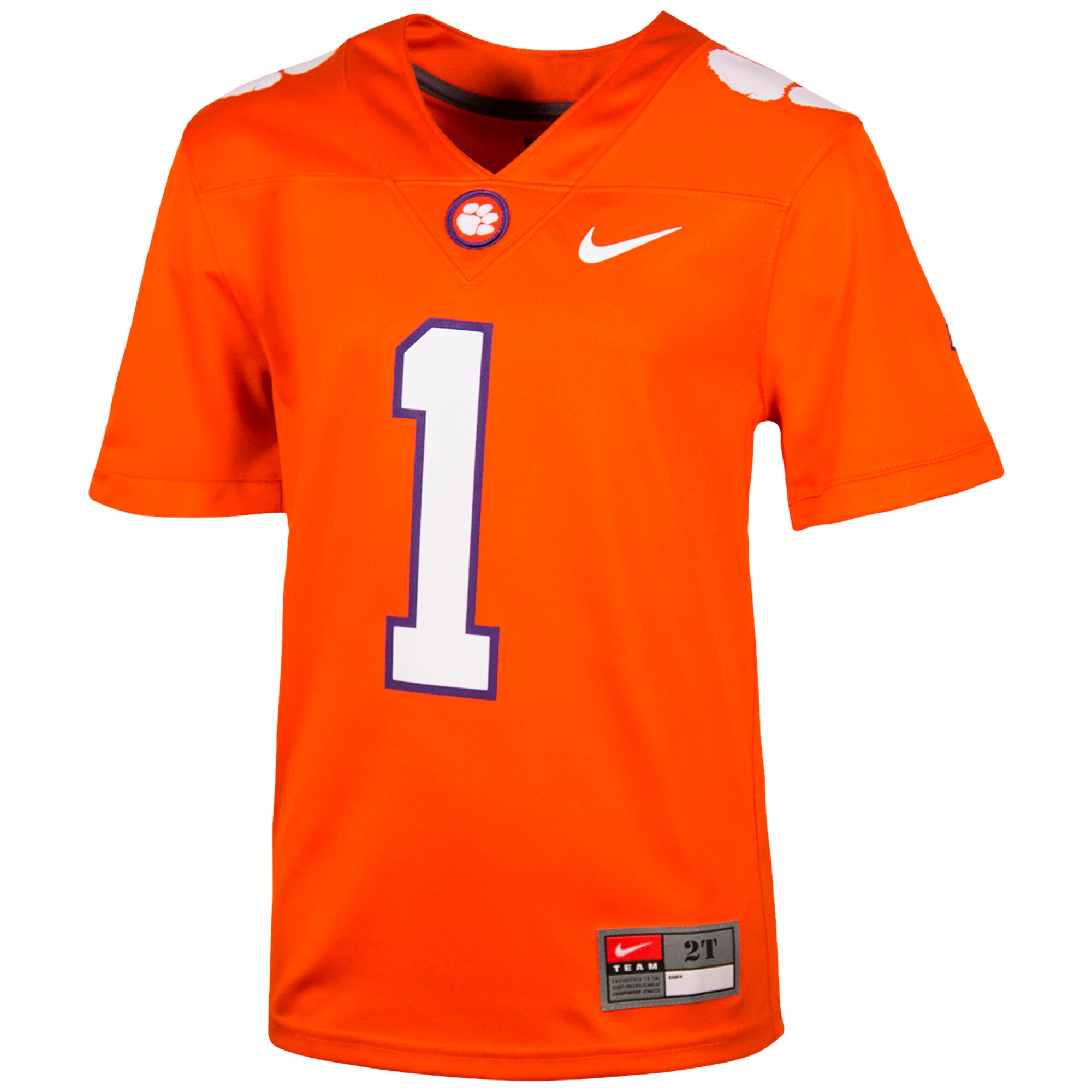 [DDG] Clemson Tigers Toddler Untouchable Football Jersey - Orange