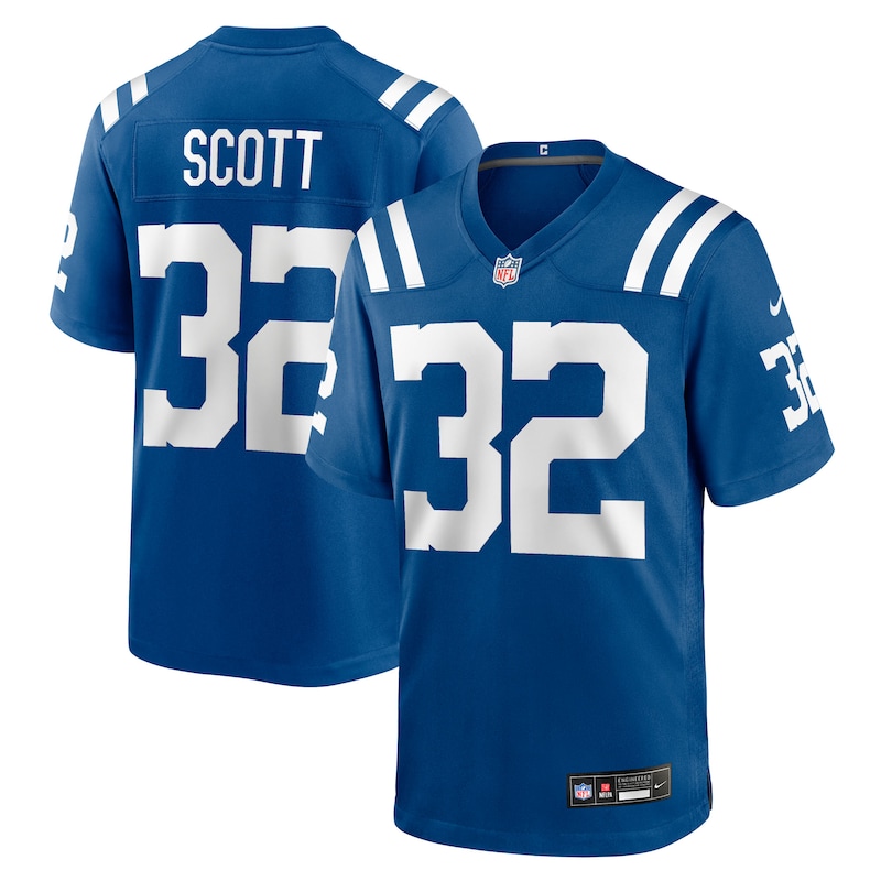 None Daniel Scott IND Colts Vintage Premium Material Jersey for NFL Fa