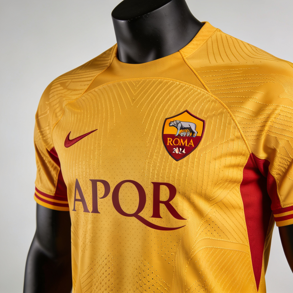 Women's Roma football shirt customization