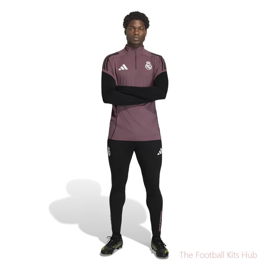 Real Madrid Training Trousers Tiro 25 - Black/Purple