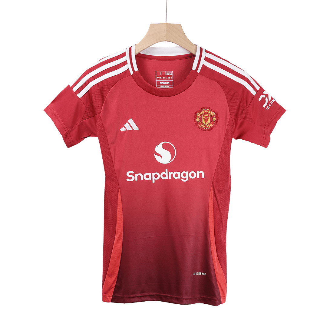 Women's Manchester United Home  Soccer Jersey 2024/25 Authentic Kit