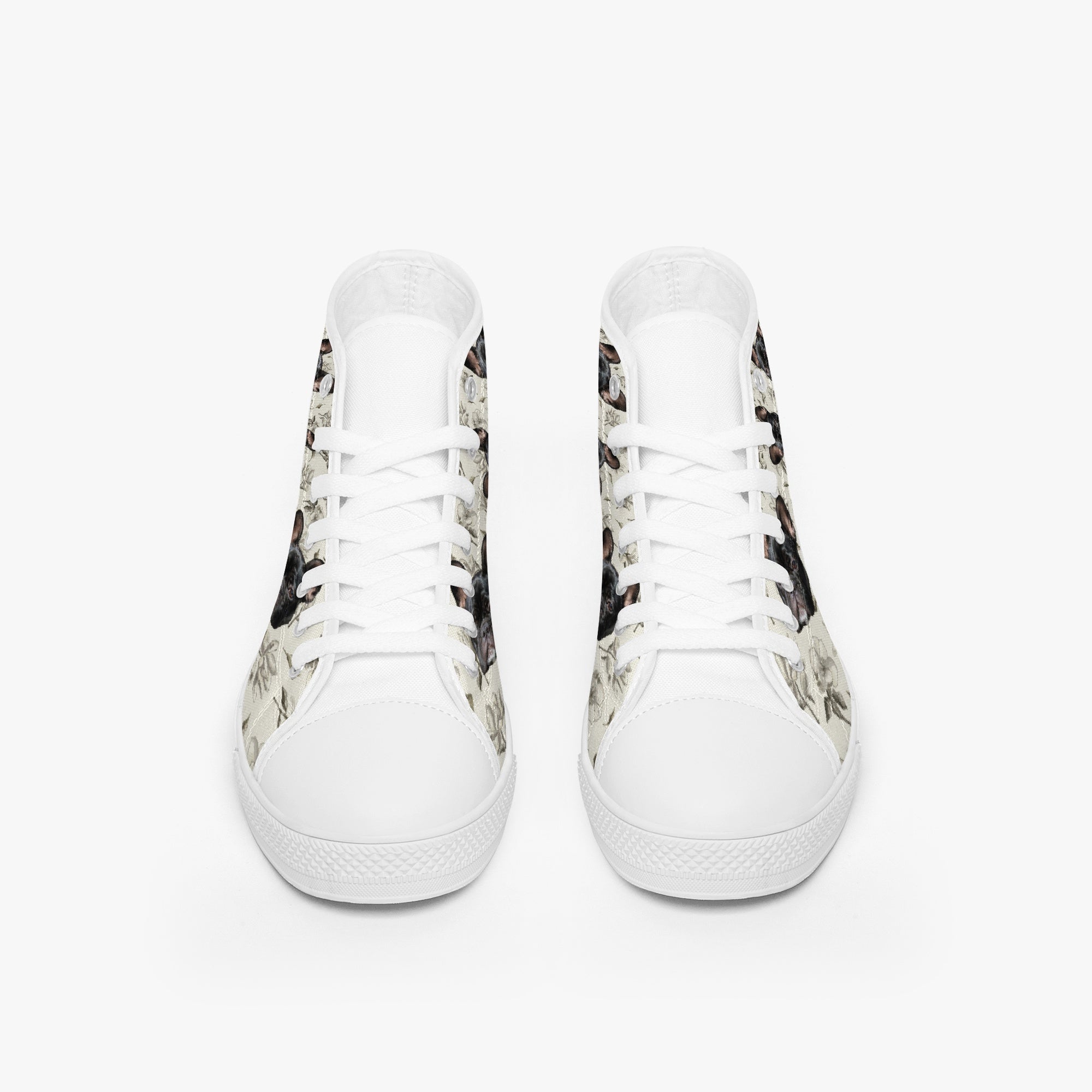 Chanel - Personalized Classic High-Top Canvas Shoes