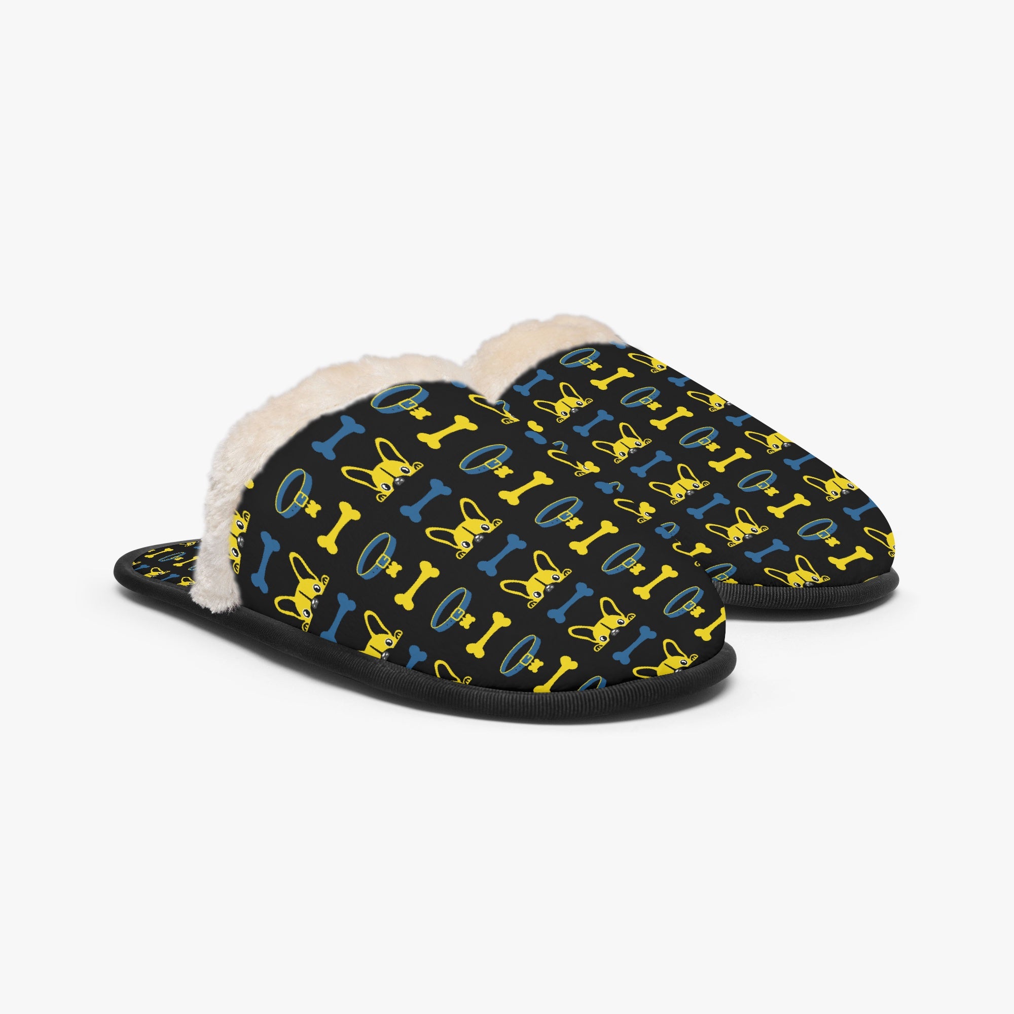 Squirt - Premium Cozy Winter Slippers Frenchie Themed Wear