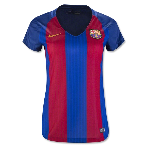 Premium Quality Barca Women's Barcelona Home 201617 Soccer Jersey