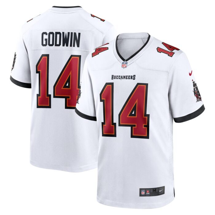 Men's Tampa Bay Buccaneers Chris Godwin Nike White White G...