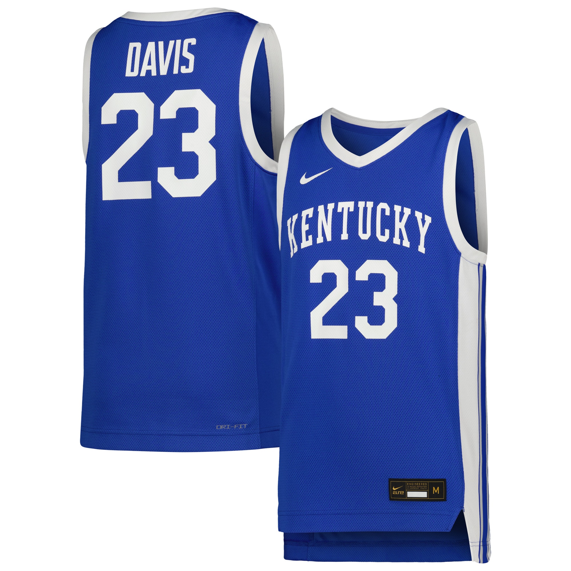 [NJP] Kentucky Wildcats Youth Icon Replica Basketball Jersey - Royal