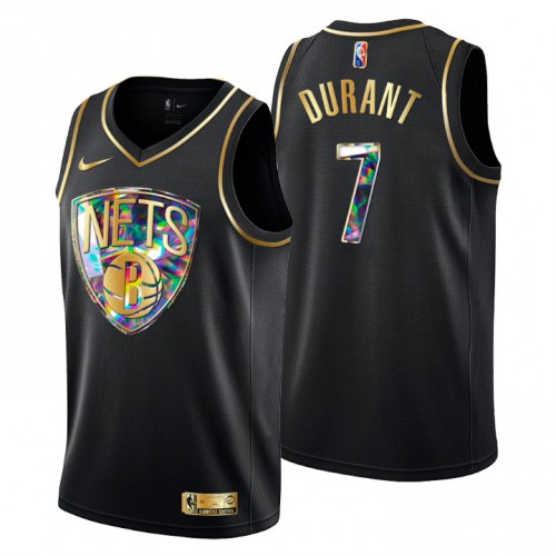 Nets Black Kevin Durant #7 Jersey - Budget-Friendly Basketball Jersey