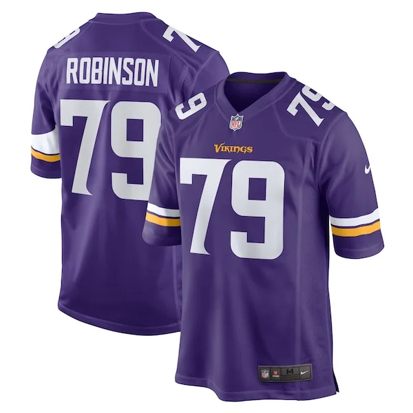None Tyrese Robinson Game Jersey - Purple | NFL Player Jersey
