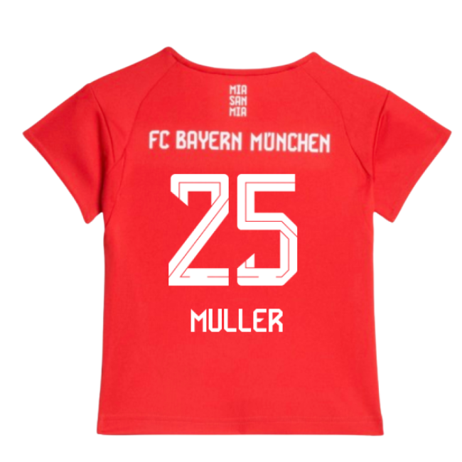 2025-2026 Bayern Home Kit - Baby (Muller 25) Lightweight