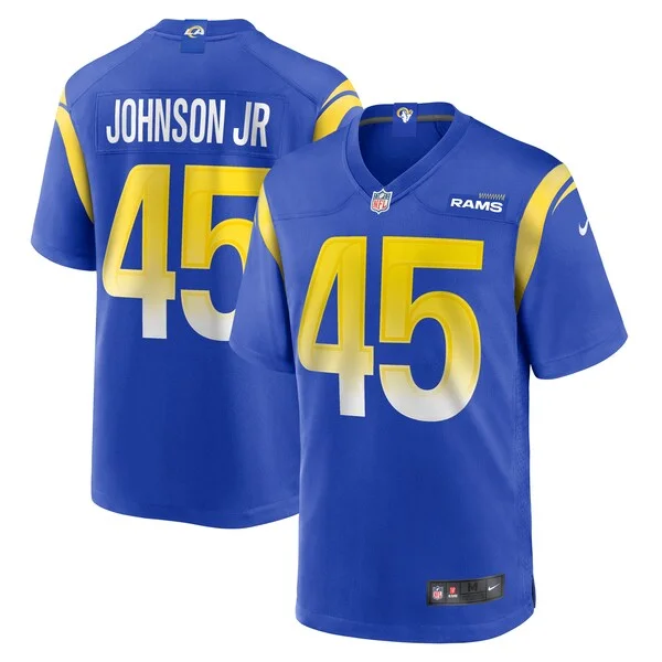 Los Angeles Rams Game NFL Jersey - Royal | High-Quality Football Ap...