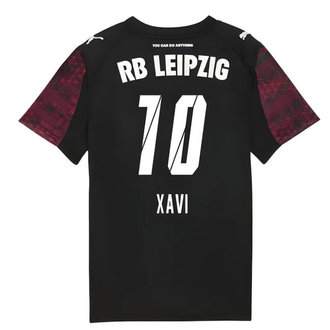 Leipzig Red Bull Leipzig Third Shirt Kids Xavi #10 High Performanc...