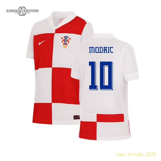 Croatia Home Kit 2024-2025 Stadium Wear Jersey Game Ready