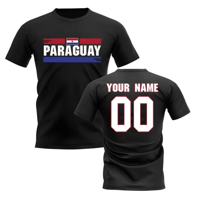 Paraguay Performance Jersey Personalised