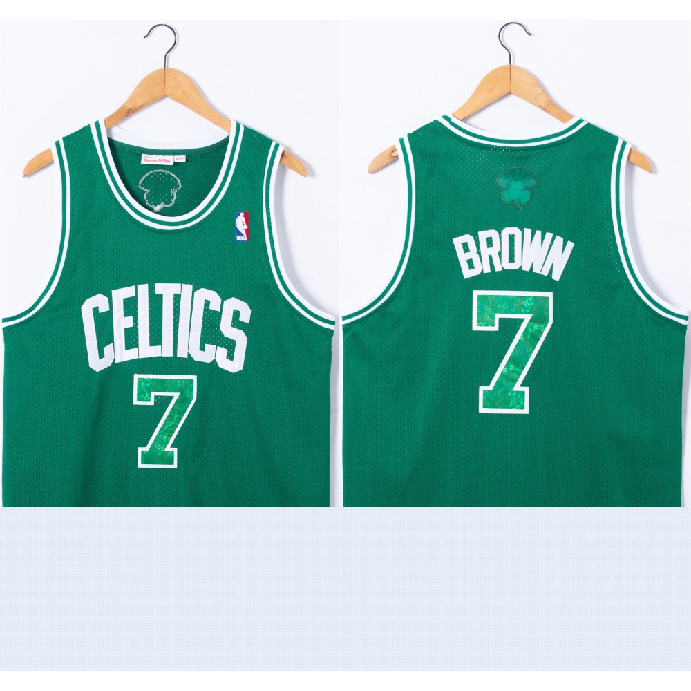 High-Quality 7 Boston Celtics Green Jersey - - NBA Collection