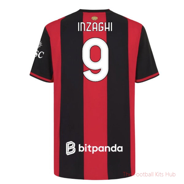 [SPK] 2026/27 AC Milan Authentic Home Shirt Inzaghi 9