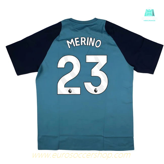 2025-2026 Arsenal Training Tee (Blanch Blue) (Merino 23)