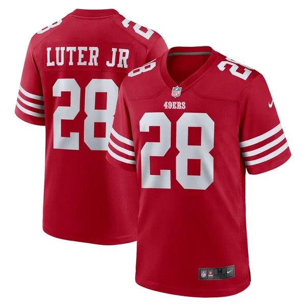 Performance San Francisco 49ers Game Jersey - Premium Scarlet NFL F...