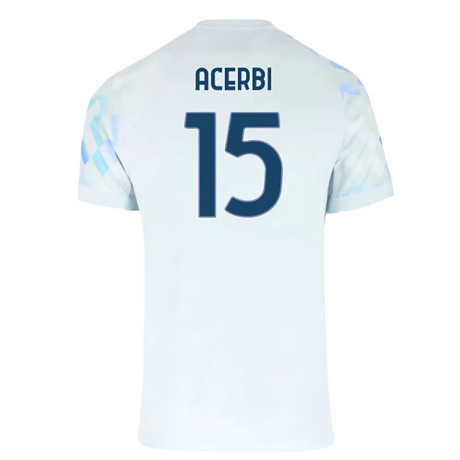 Ultra Comfort Match Day Acm Inter Milan Away Shirt Acerbi #15 2024...