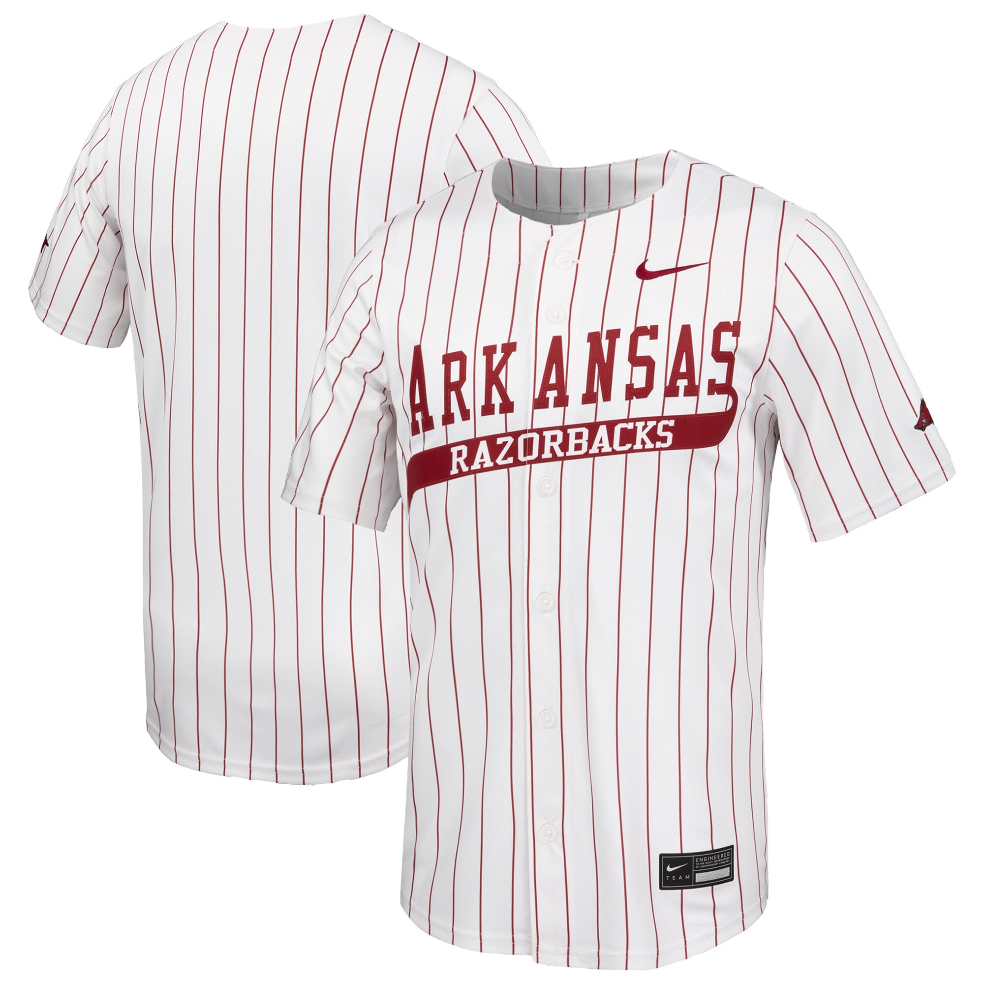 [DDG] Arkansas Razorbacks Limited Baseball Jersey - White