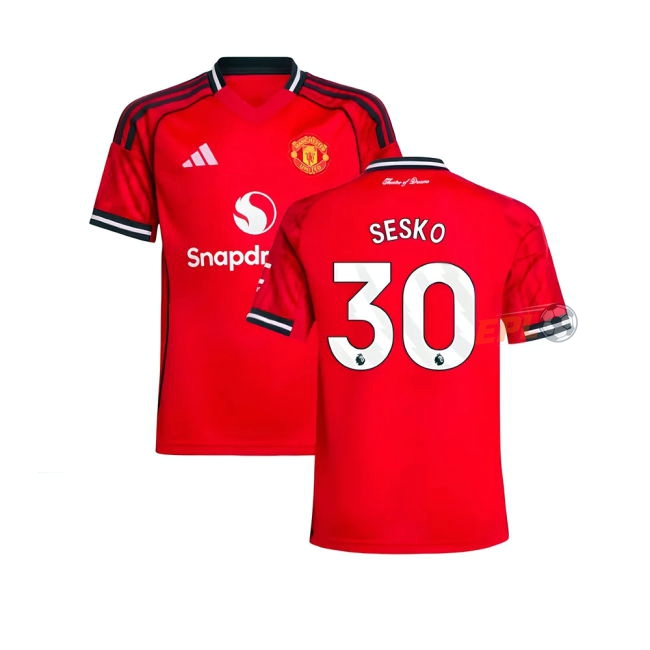 2025-20 Man Utd classic Home Football Shirt | authentic