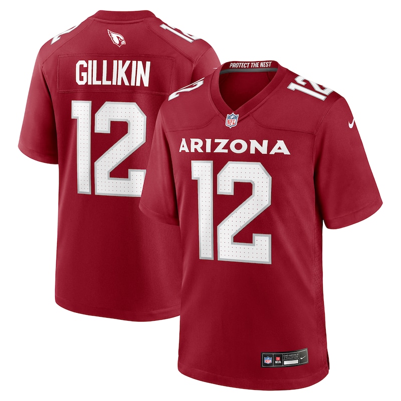 None Blake Gillikin AZ Cardinals Bold Pro-Level Jersey Game Day Wear