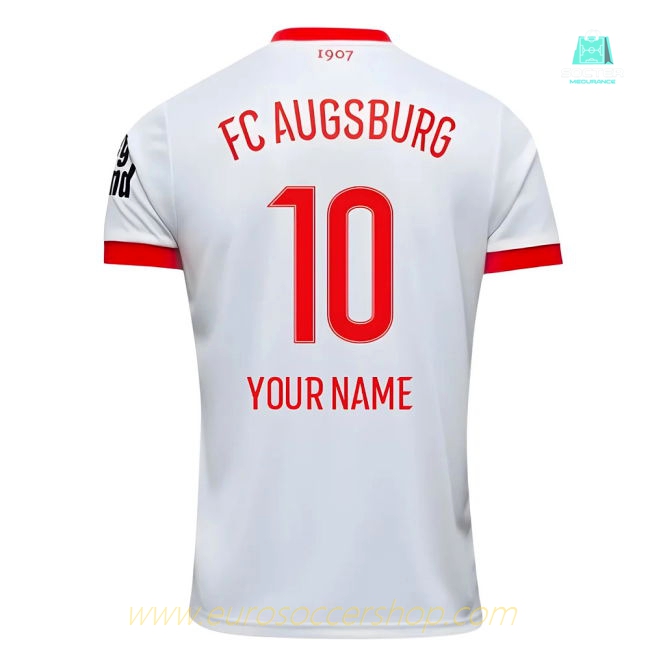 2025-2026 FC Augsburg Home Shirt (Your Name)