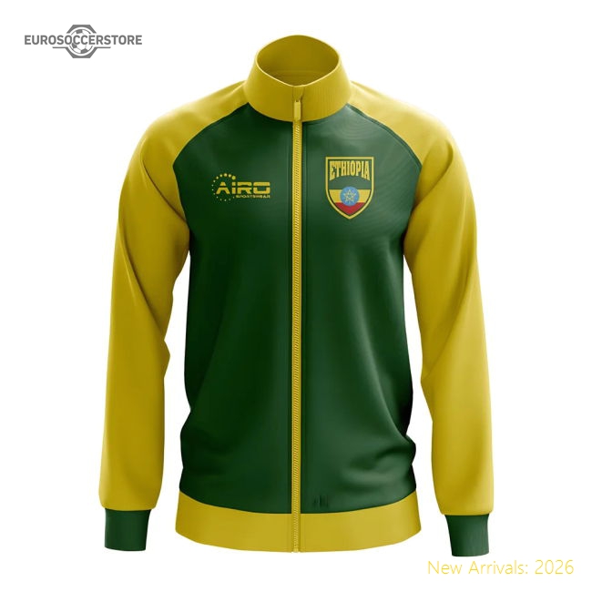 Exceptional Ethiopia Concept Football Track Jacket (green)