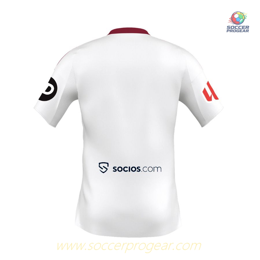 Sevilla FC Home Match Team Shirt 2025-2026 Season