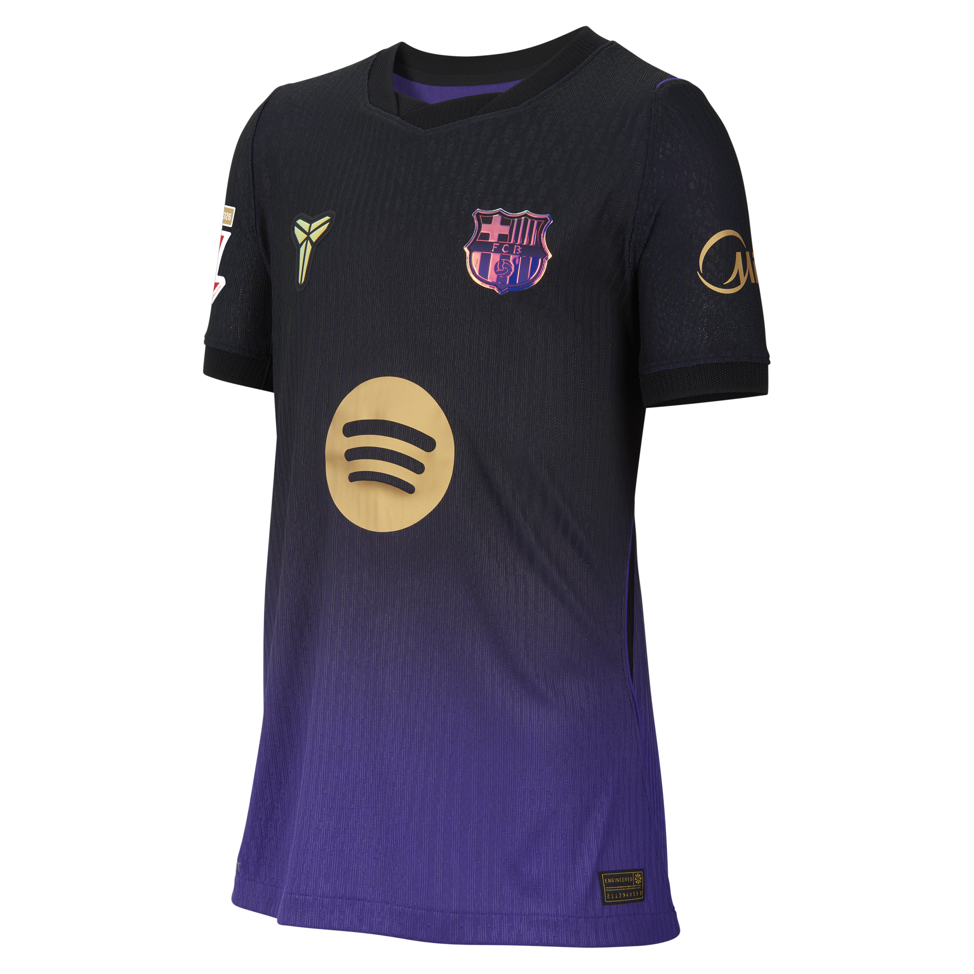 [SJH] Barcelona Youth 2026/27 Away Match Authentic Jersey - Purple