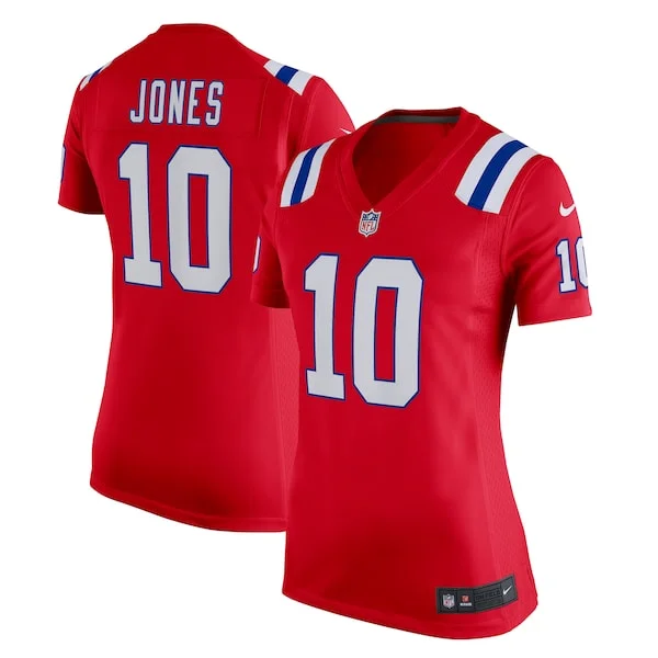 New England Patriots Game NFL Jersey - Red | Pro-Level Football App...